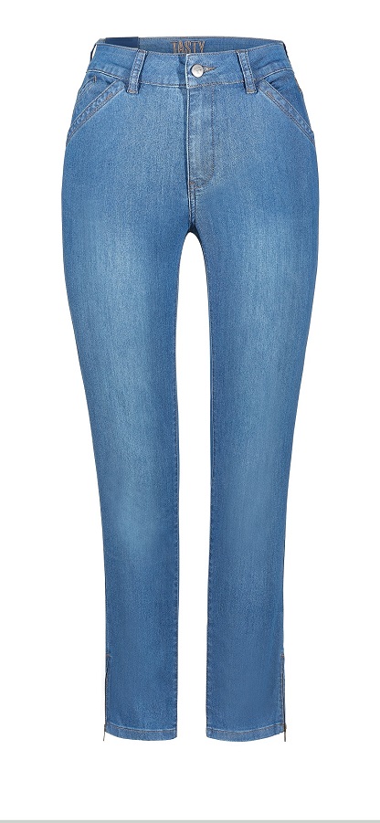 Jeans Tasty Salerno 7/8 längd stonewash